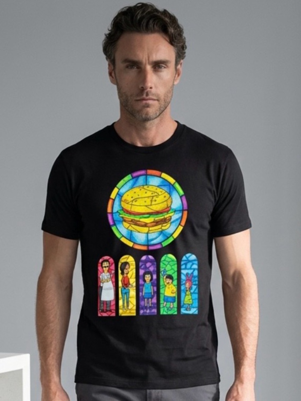 Bob’s Burgers Black Short Sleeve Adult Tee
